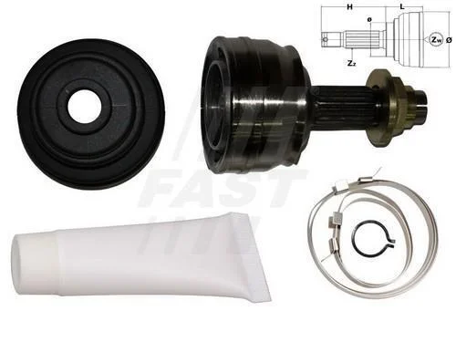 Шрус Fiat Punto 93 Наружный 55/60/75 FAST FT25004K (фото 1)