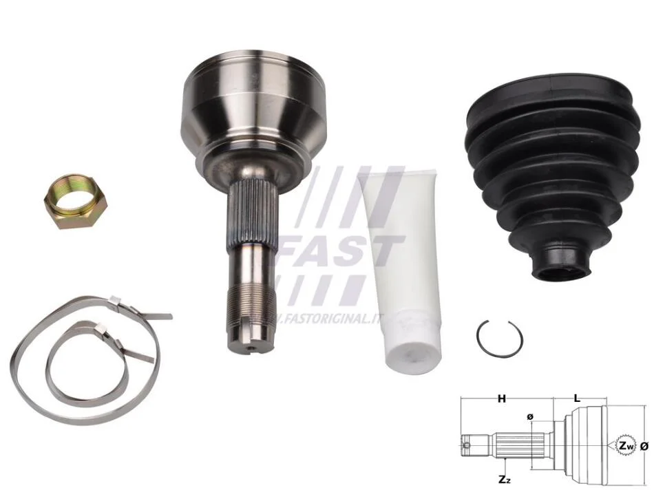 ШРКШ зовнішній Fiat Ducato (06-) Fast FAST FT25080K (фото 1)