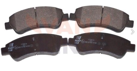 Тормозные колодки Citroen Berlingo 08 Перед Без Датчика FAST FT29519