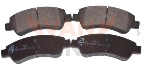 Колодки гальмівні Citroen Berlingo 08 Перед Без Датчика FAST FT29519