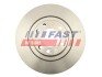 Диск тормозной задний Citroen Jumpy 1.6 / 2.0 JTD (16-) FAST FT31145 (фото 1)