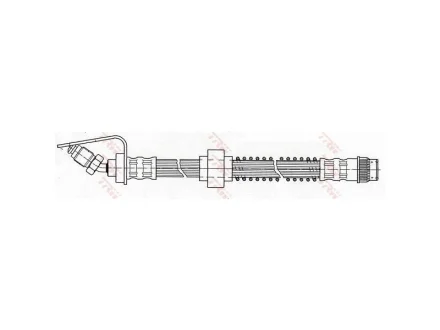 - ГАЛЬМІВНИЙ ШЛАНГ RENAULT MASTER II 98> ПЕРЕД ЛВ/ПР 565MM FAST FT35158