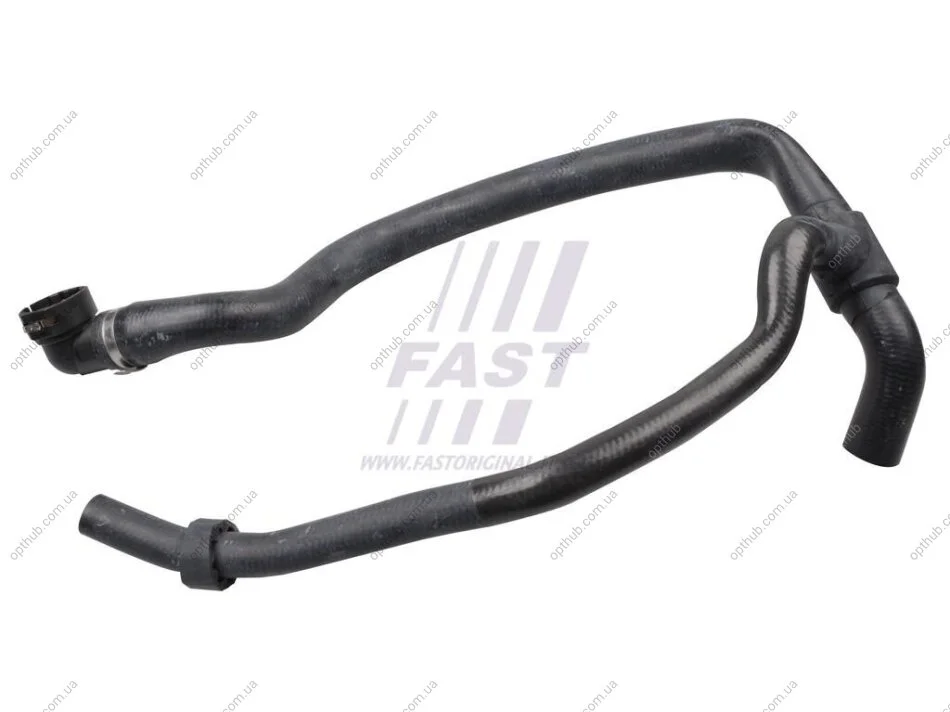 Патрубок радіатора охолодження нижній Fiat Doblo 1.3 D (04-) Fast FAST FT61334 (фото 1)