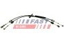 Трос КПП Master III/Opel Movano B (10-) (1115/855+1225/870мм)) FAST FT73085 (фото 1)