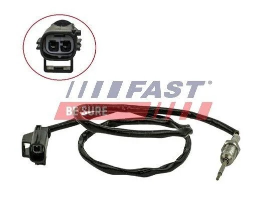 Датчик температури випускних газів (середн) Transit 2.2 HDI (12-) Fast FAST FT80224 (фото 1)