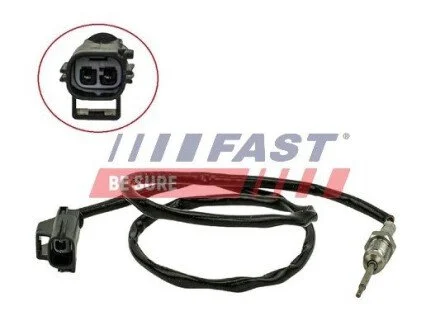 Датчик температури випускних газів (середн) Transit 2.2 HDI (12-) Fast FAST FT80224