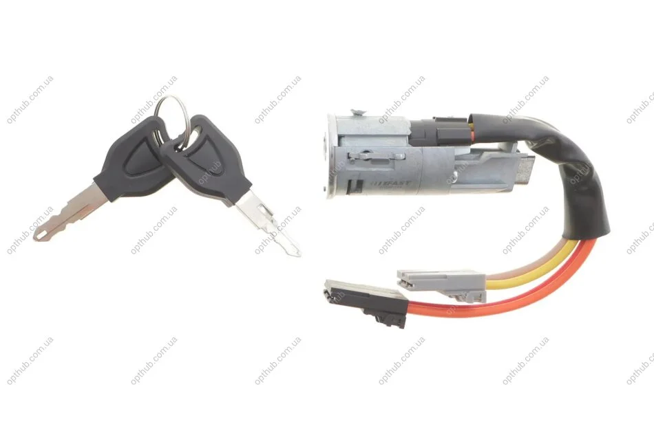 Замок запалювання Renault 19, Clio I 2-PIN + 2-PIN Fast FAST FT82323 (фото 1)