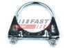 Хомут глушителя Audi A3 03-12, A4 04-08/Ford Connect 02-13, Focus II 04-11 m8 60 мм FAST FT84551 (фото 1)