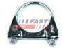 Хомут глушителя Audi A3 03-12, A4 04-08/Ford Connect 02-13, Focus II 04-11 m8 60 мм Fast FAST FT84551 (фото 1)