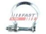 Хомут глушителя перед.(d=61) Jumpy/Berlingo 96- / Scudo 07- / Vivaro 01- / Expert/Partner 96- / Trafic 01- /Kangoo 08- Fast FAST FT84573 (фото 1)