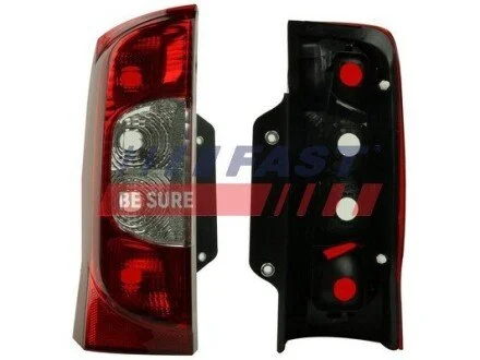 Ліхтар лівий без плати Fiat Fiorino (07-) Fast FAST FT86381