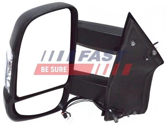 Дзеркало лів.з підігрівом Fiat Ducato (06-)(14-)+датчик 8 PIN + 2 PIN Fast FAST FT88168 (фото 1)