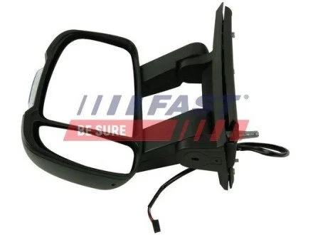 Дзеркало середнє ліве електр. Fiat Ducato (06-)(14-) з підігрівом 8-PIN  Fast FAST FT88270