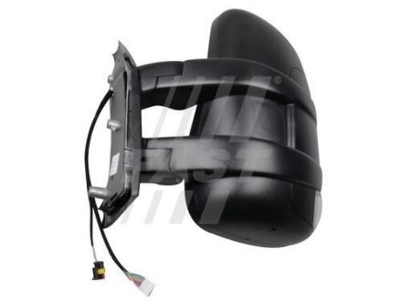 Зеркало Iveco Daily 06 электрическое короткое левое с подогревом и датчиком 7 Pin + 4 Pin FAST FT88307