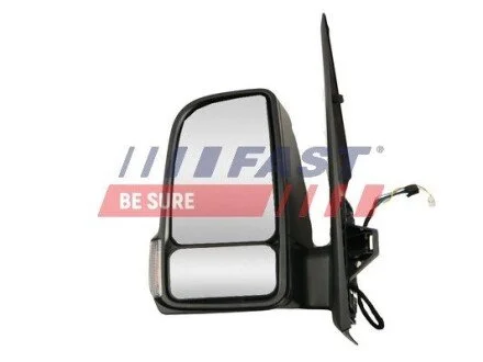 Дзеркало електр. лів Mercedes Sprinter 907/910 (18-) з підігрівом 5-PIN + 2-PIN Fast FAST FT88367