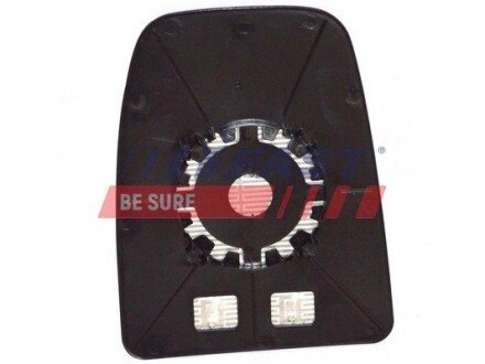 Стекло зеркала левое верхнее Iveco Daily (14-) с подогревом. FAST FT88575