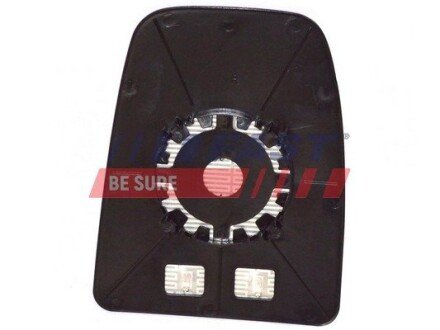 Стекло зеркала правое верхнее Iveco Daily (14-) с подогревом. FAST FT88576