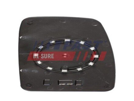 Скло дзеркала ліве верхнє Renault Master (98-) (03-) з підігрівом. FAST FT88591