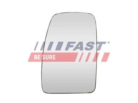 Скло дзеркала ліве верхнє Renault Master (10-) з підігрівом  Fast FAST FT88595