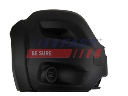 Кут бампера Fiat Ducato перед. чорний HEAVY (14-,18-) FAST FT91477
