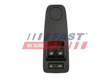Блок кнопок стеклоподъемника левого Fiat Ducato (06-) black Fast FAST FT91956