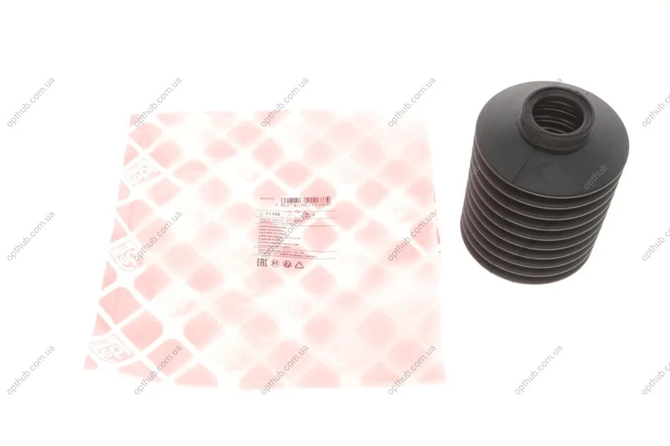 Пыльник рейки рулевой VW T4 91- (25x47x153) (opt-om) FEBI BILSTEIN 01138 (фото 1)