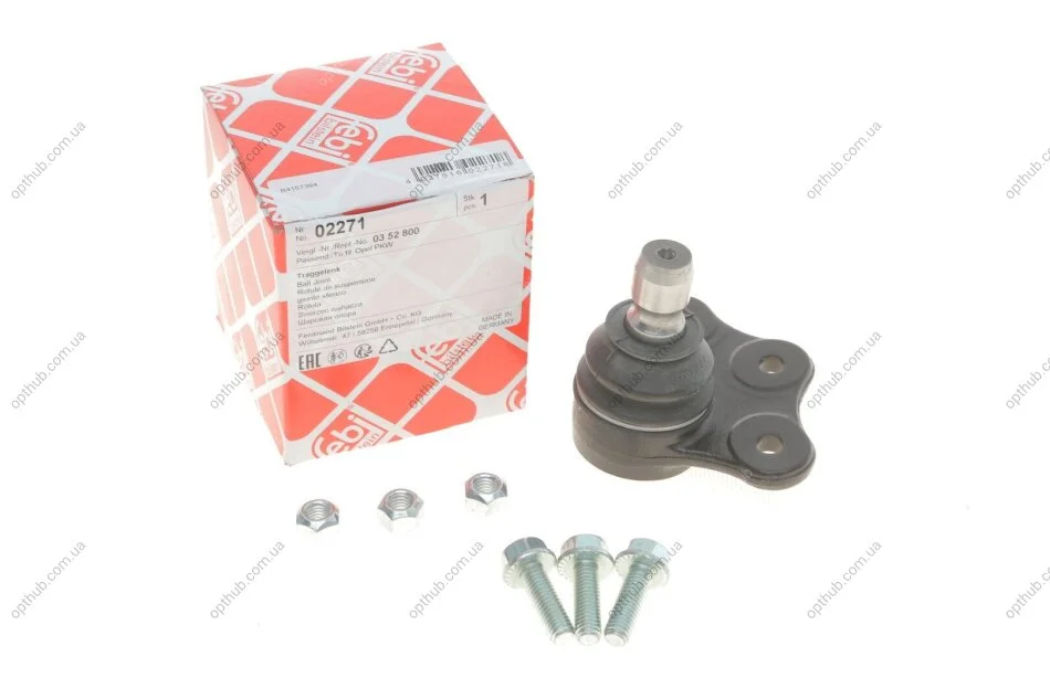 Опора кульова OPEL (Вир-во Febi) FEBI BILSTEIN 02271 (фото 1)