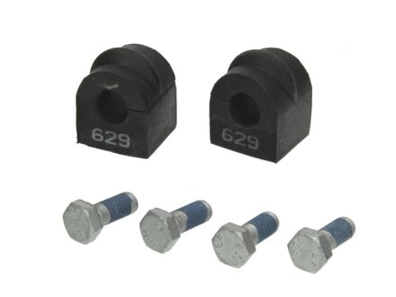 Комплект втулок стабілізатора (заднього) MB 124/190 82-97 (2 втулки+4 болта) (opt-om) FEBI BILSTEIN 02524