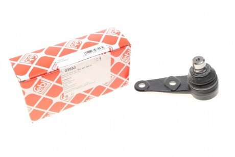 Опора кульова (передня/знизу/L) Audi 80 1.6/1.8/2.0 86-91 (d=19mm) (opt-om) FEBI BILSTEIN 03553