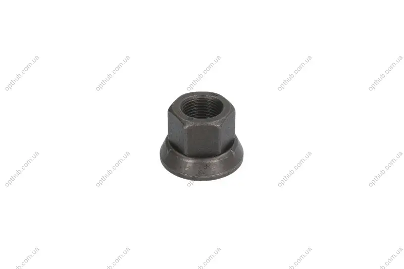 Гайка колеса задн 7/8"-14UNFx34мм (Сталь / фосфатований, плаский) VOLVO B12, F10, F12, F16, FH12, FH16, FL10, FL12, FL7, FM10, FM12, FM7, FM9, NH12 08.77- FEBI BILSTEIN 04778 (фото 1)
