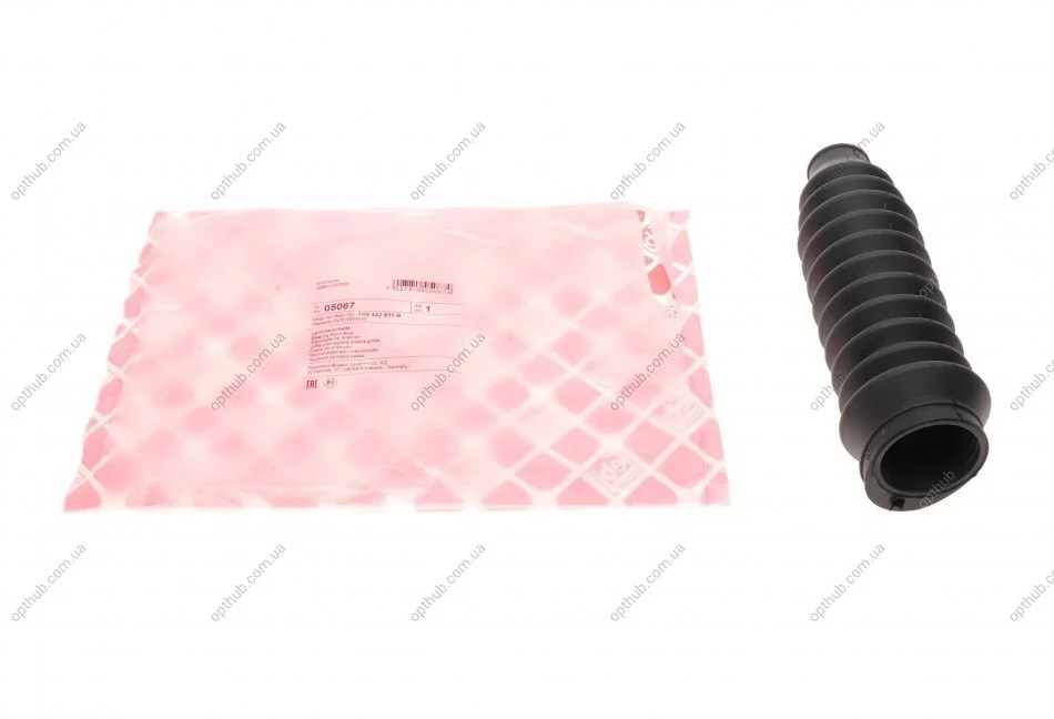 Пыльник рейки рулевой VW Caddy II -03 (из г/у) UA63 FEBI BILSTEIN 05067 (фото 1)