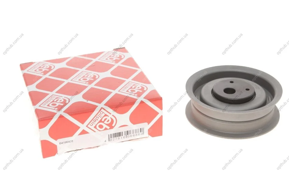 Ролик натяжний VW GOLF I-IV, PASSAT (73-96), AUDI 80, 100 (-94), T4 (90-) (Вир-во FEBI) FEBI BILSTEIN 06688 (фото 1)