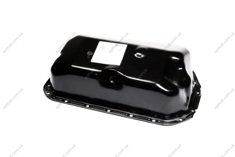 Масляний піддон (сталь) FORD GALAXY I, GALAXY MK I SEAT CORDOBA, IBIZA II, TOLEDO I VW CADDY I, CADDY II, CORRADO, GOLF I, GOLF II, GOLF III, GOLF IV, JETTA II 1.6-2.0 08.82-03.10 FEBI BILSTEIN 07407 (фото 1)