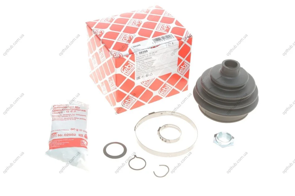 Пильовик ШРУС зовніш. VW,AUDI (вир-во FEBI) FEBI BILSTEIN 08299 (фото 1)