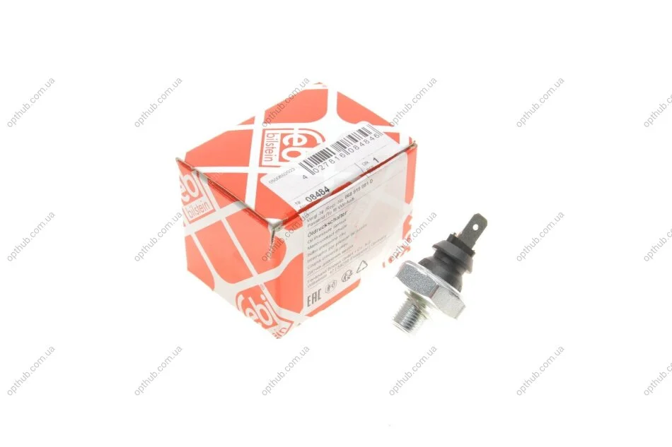 Датчик давления масла VW T4-03 (черный) UA63 FEBI BILSTEIN 08484 (фото 1)