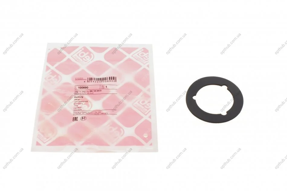 Прокладка горловины маслозаливной. VW Caddy I/II/III/LT/T3/T4/T5 (opt-om) FEBI BILSTEIN 100690 (фото 1)