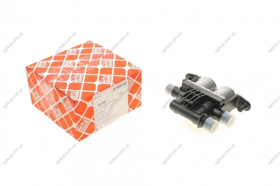 Кран пічки BMW 5 (E39)/7 (E38)/X5 (E53) 95-06 (opt-om) FEBI BILSTEIN 100705 (фото 1)