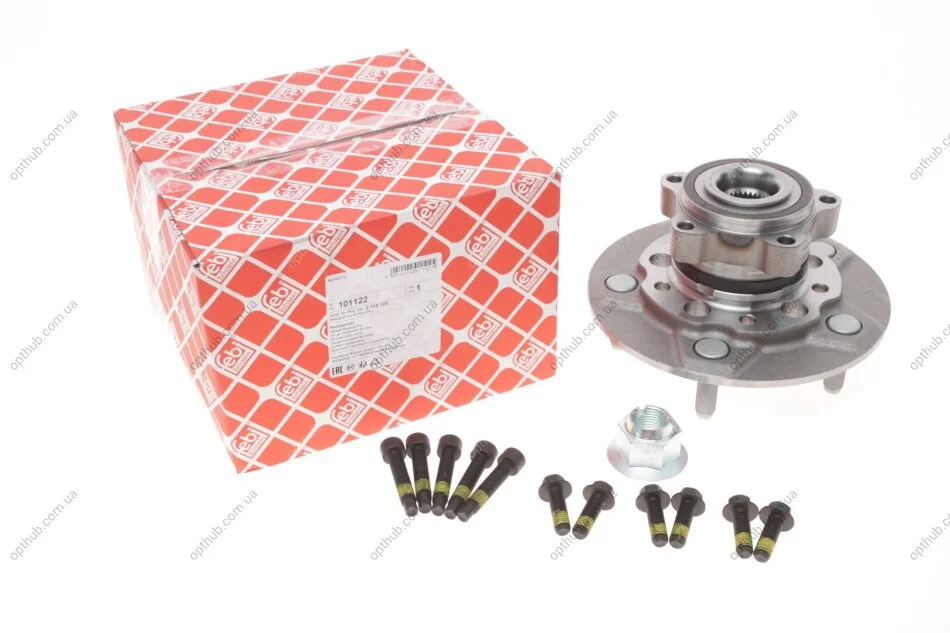 Підшипник маточини (передньої) Ford Transit 2.0-2.2 D 12-(+ABS) (opt-om) FEBI BILSTEIN 101122 (фото 1)