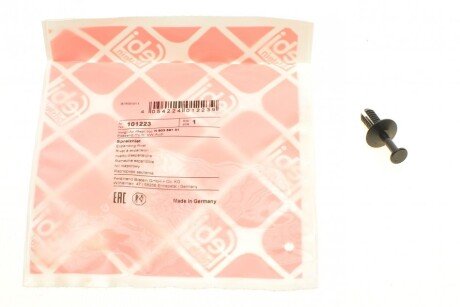 Клипса криплення обшивки MB/VAG/BMW (чорна) (opt-om) FEBI BILSTEIN 101223