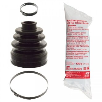 Ремонтний комплект пильника шарніра рівних кутових швидкостей з елементами монтажу. FEBI BILSTEIN 101857