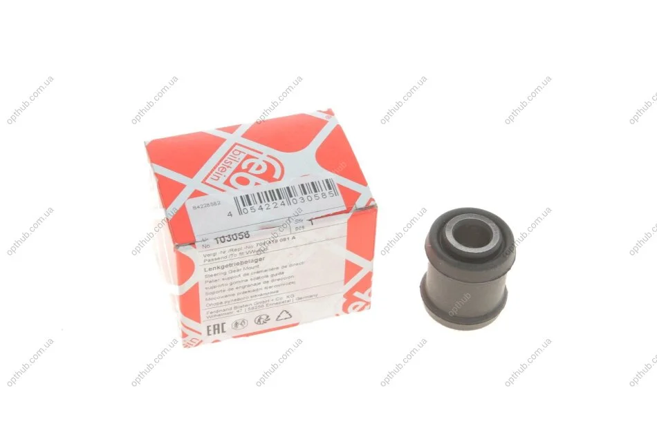 Сайлентблок рейки рульової VW T4 90-03 (opt-om) FEBI BILSTEIN 103058 (фото 1)