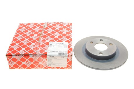 Диск гальмівний (передній) Citroen Saxo 96-04/Aircross 10- UA63 FEBI BILSTEIN 10318