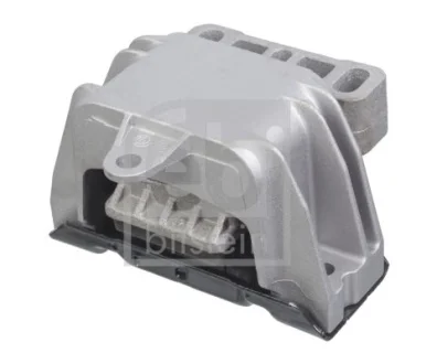 Подушка двигуна передн лів, гумово-металев. AUDI A3 SEAT LEON, TOLEDO II SKODA OCTAVIA I VW BORA, BORA I, GOLF IV, NEW BEETLE 1.8-3.2 12.96-12.10 FEBI BILSTEIN 104444