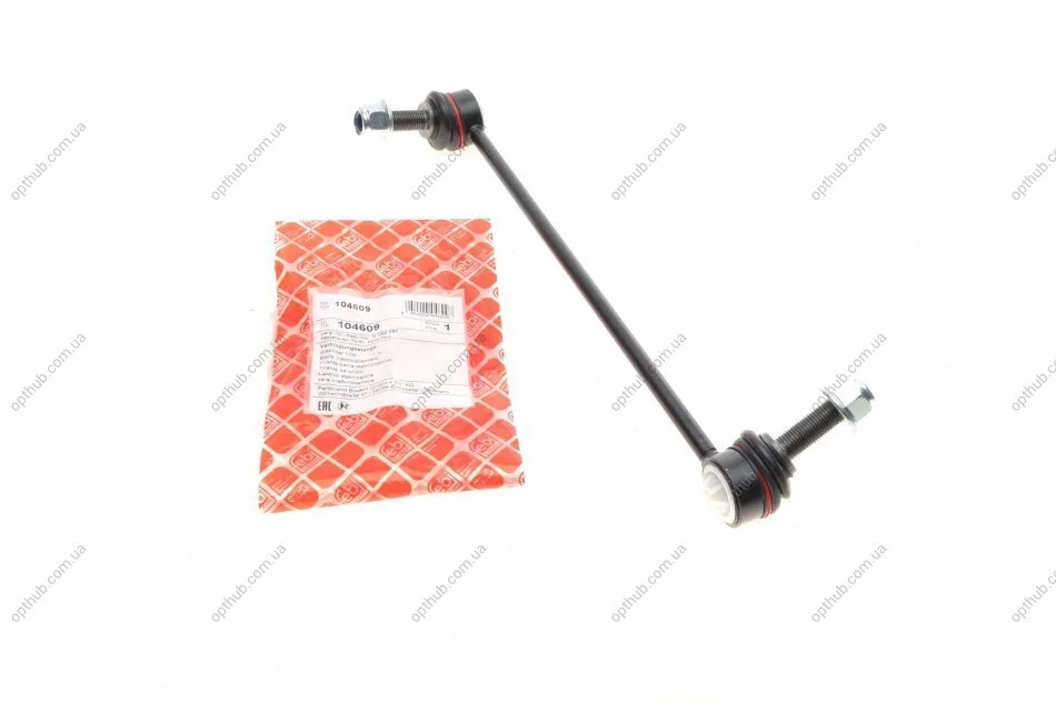 Тяга стабілізатора (переднього) Ford Mondeo/S-Max/Focus 14- (L=299mm) (opt-om) FEBI BILSTEIN 104609 (фото 1)