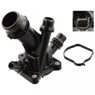 Термостат з корпусом, прокладкою та термовимикачем VOLVO XC60 09- (FEBI) FEBI BILSTEIN 104762