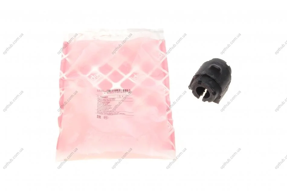 Втулка стабілізатора (заднього) Ford Focus II/Mondeo IV/Volvo XC60/70 04- (18mm) UA63 FEBI BILSTEIN 106551 (фото 1)