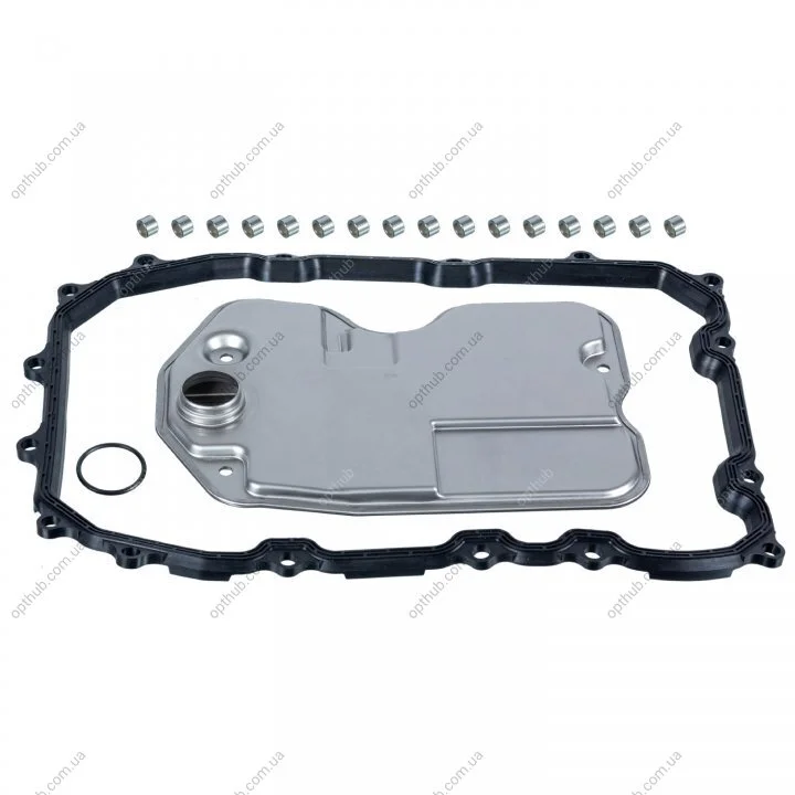 Фільтр масляний АКПП AUDI Q7 06-15, VW TOUAREG 02-10 з прокладкою (вир-во FEBI) FEBI BILSTEIN 107404 (фото 1)