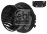 Вентилятор салону AUDI A3, Q3, TT SEAT ALHAMBRA, ALTEA, ALTEA XL, LEON, TOLEDO III SKODA OCTAVIA II, SUPERB II, YETI VW BEETLE, CADDY ALLTRACK IV, CADDY III, CADDY IV, CC B7 1.0-3.6 02.03-12.22 FEBI BILSTEIN 109421 (фото 1)