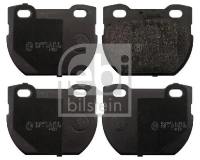 Комплект гальмівних колодок задн, LAND ROVER 110/127, DEFENDER 2.2D-4.0 09.86-02.16 FEBI BILSTEIN 116117