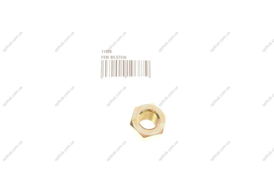 Гайка колісна Mazda/Mitsubishi/Toyota (M12x1.5) (opt-om) FEBI BILSTEIN 11939 (фото 1)